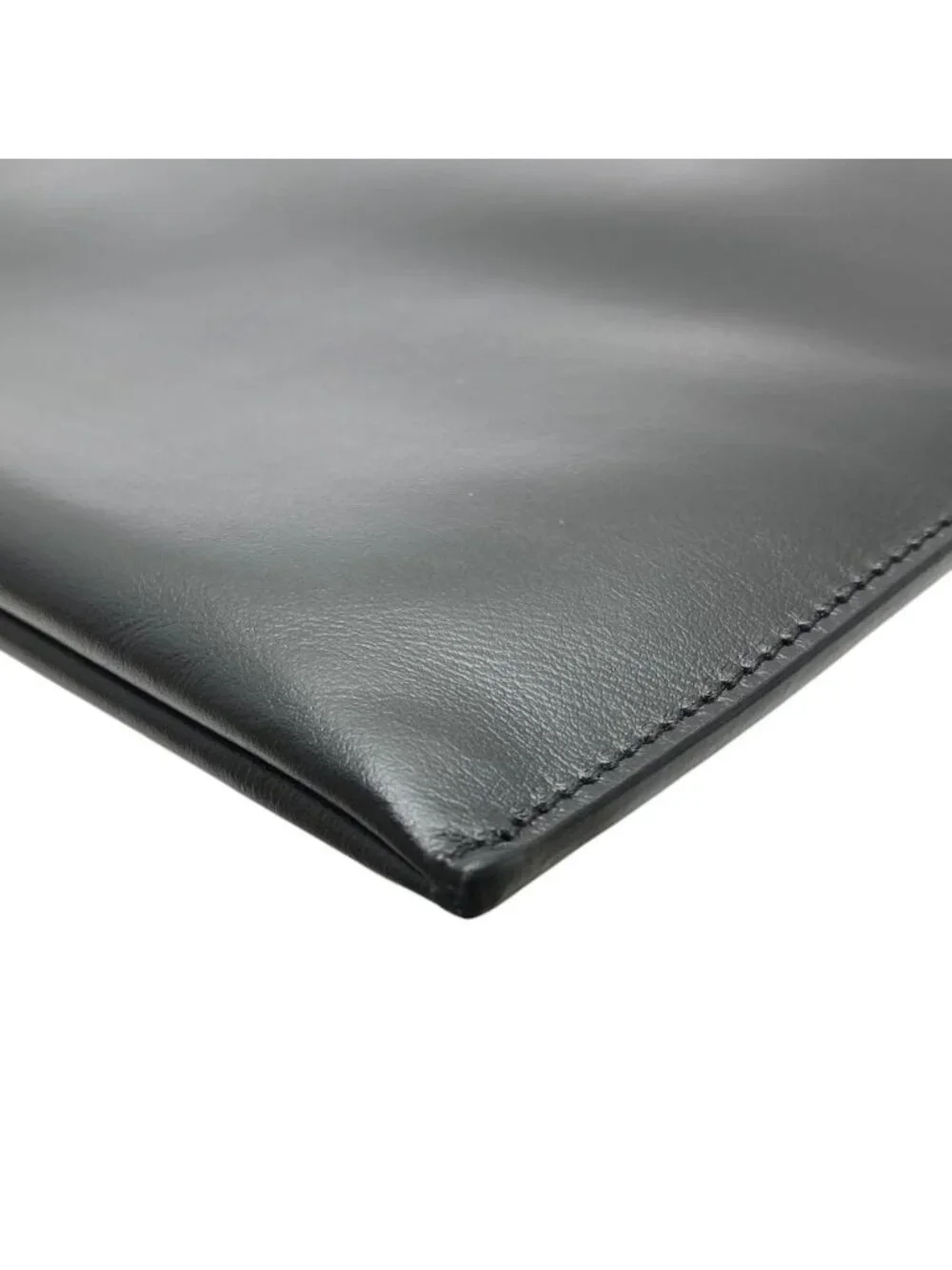 Saint Laurent Clutch Leather Black Practical - Picture 4 of 10